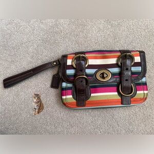Y2K Coach Legacy Garcia Wristlet/Clutch